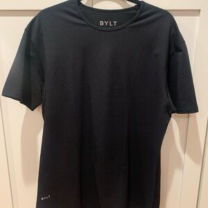BYLT drop cut lux Men's Black Shirt